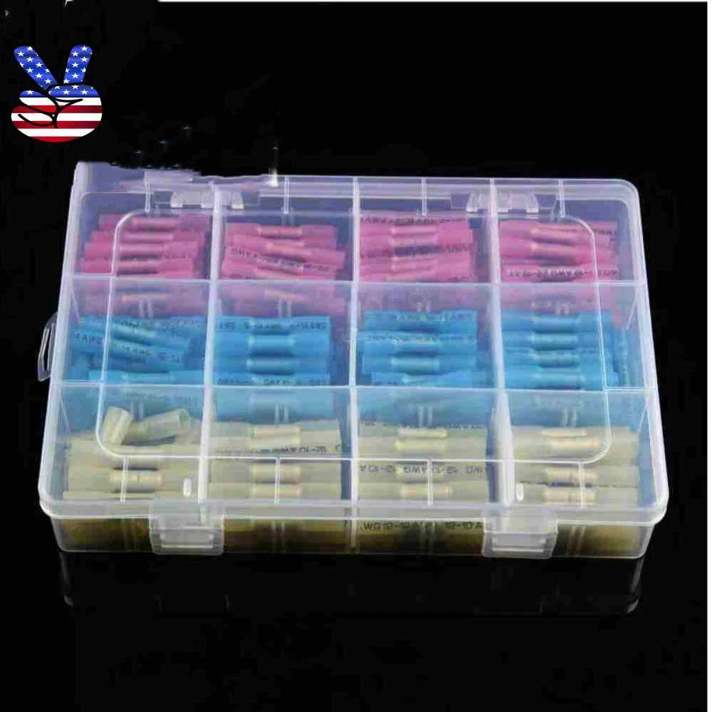 Assortment Heat Shrink Wire Connectors Electrical Terminals Crimp Seal