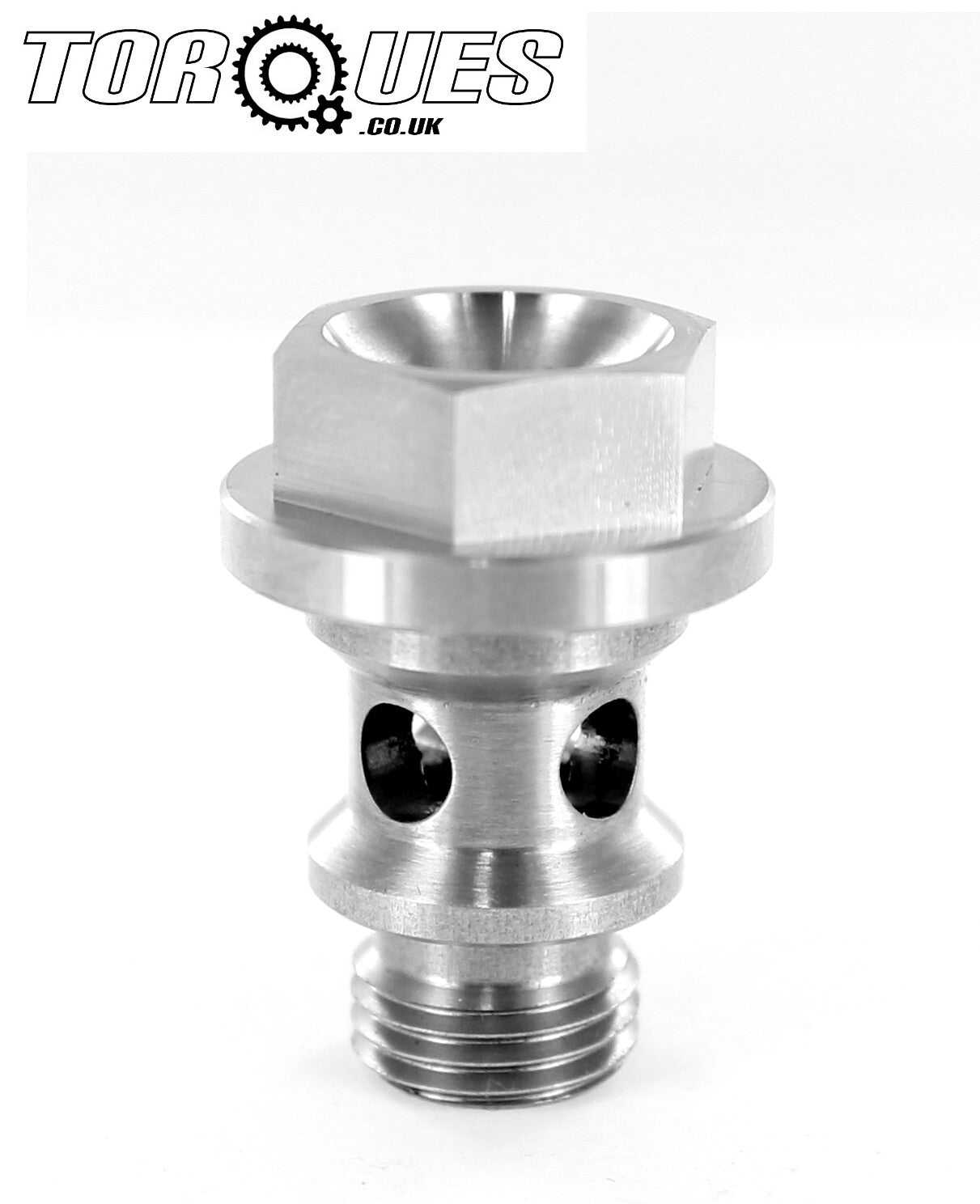 Dellorto Carburettor M12 X 1.25mm Aluminium Banjo Bolt in Stainless