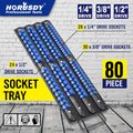 80 Industrial Abs Mountable Socket Storage Rail | Built Supply Co