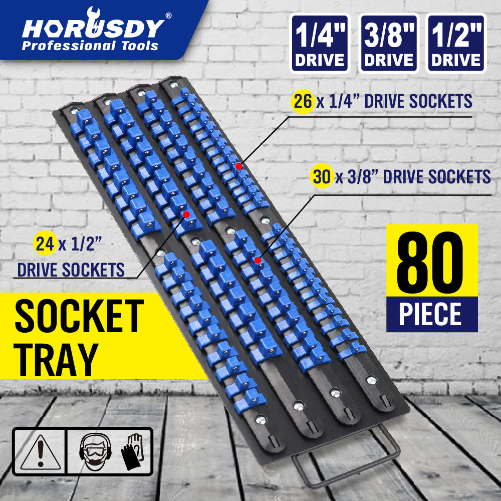 80 Industrial Abs Mountable Socket Storage Rail | Built Supply Co
