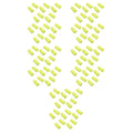 50pair Soft Ear Plugs Yellow Neons 312-1250 Noise Reduction 33db Csa