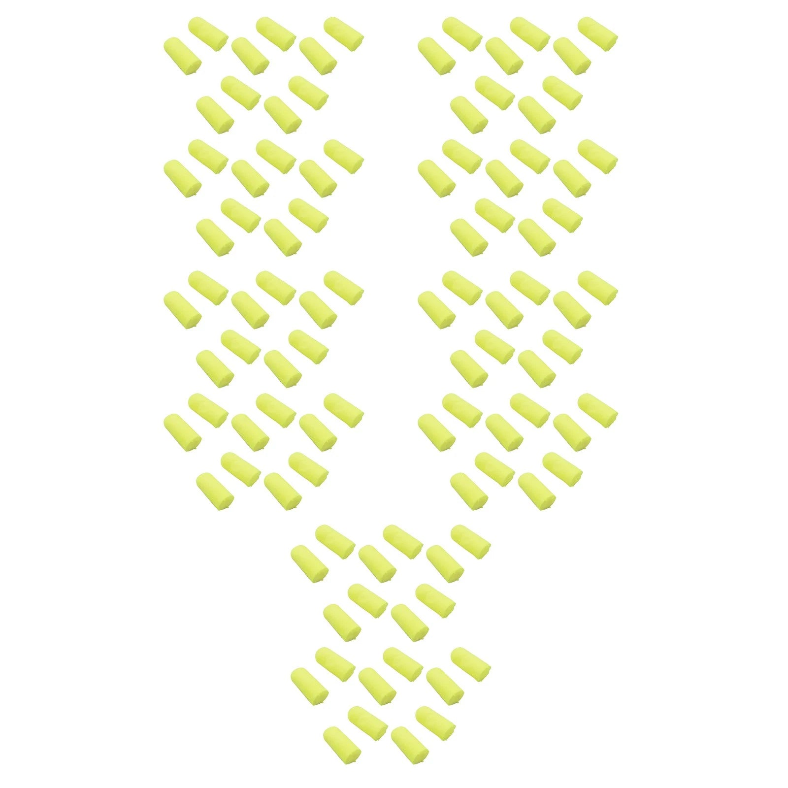 50pair Soft Ear Plugs Yellow Neons 312-1250 Noise Reduction 33db Csa
