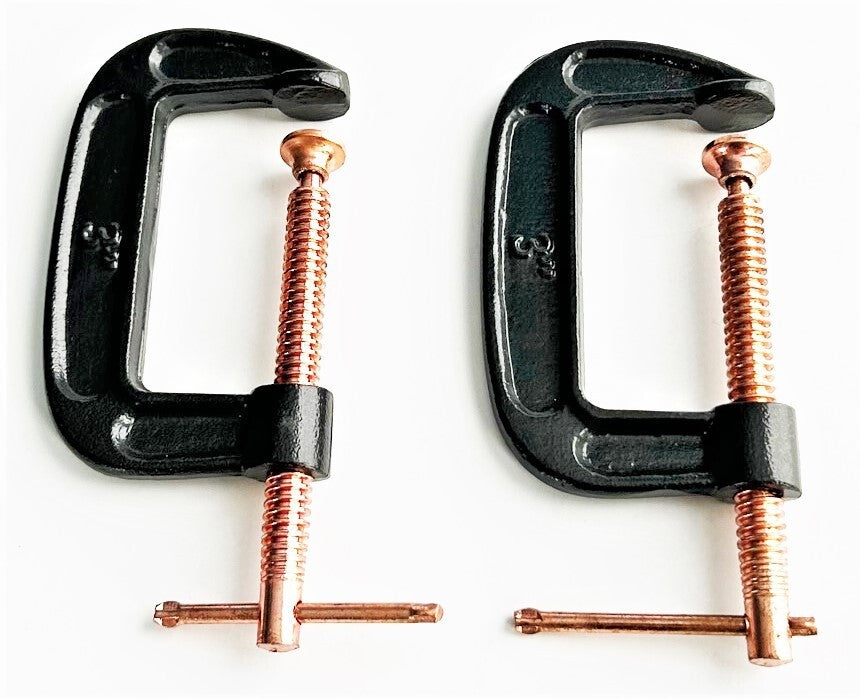ATE Pro Heavy Duty C Clamps - 2 pcs