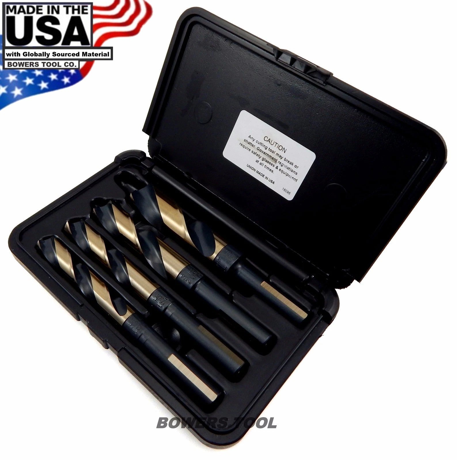 Norseman 4pc Silver & Deming Drill Bit Set