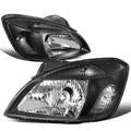Fit 06-08 Kia Rio 5 Pair Black Housing Clear Side | Built Supply Co