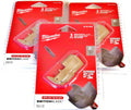 9 MILWAUKEE 2" SWITCHBLADE REPLACEMENT BLADES 48-25-5535 SELFEED BIT (3 PACKS)Op
