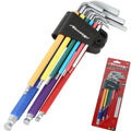 Neilsen 9pc Extra Long Ball Point Hex Key Set