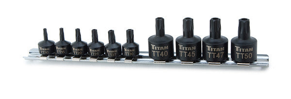 10 Piece Tamper Resistant Star Bit Socket Set