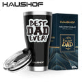 HAUSHOF Fathers Day Gift 20oz Tumbler Stainless Steel Tumbler Leak Proof Tumbler