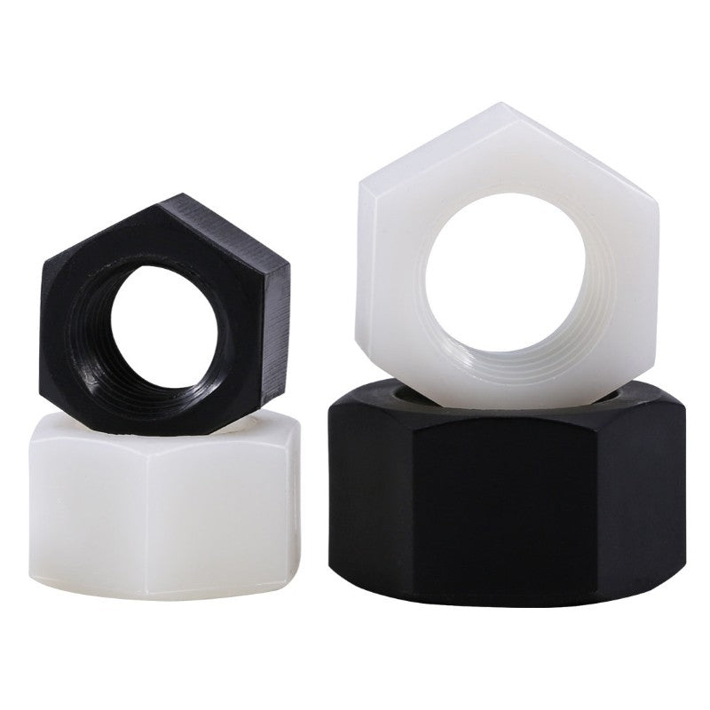 M2-M20 Nylon Hex Full Nuts DIN 934