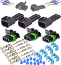 Metri-Pack 280 Series 2-Way Connector W/10-12 AWG Sealed Waterproof (3