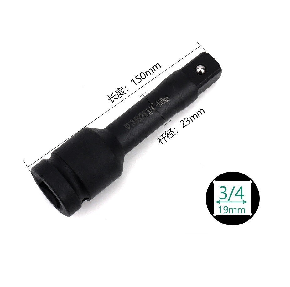 Cr-Mo 3/4" Dr. Air Impact Extension Bar Socket Adapter 6"/150mm