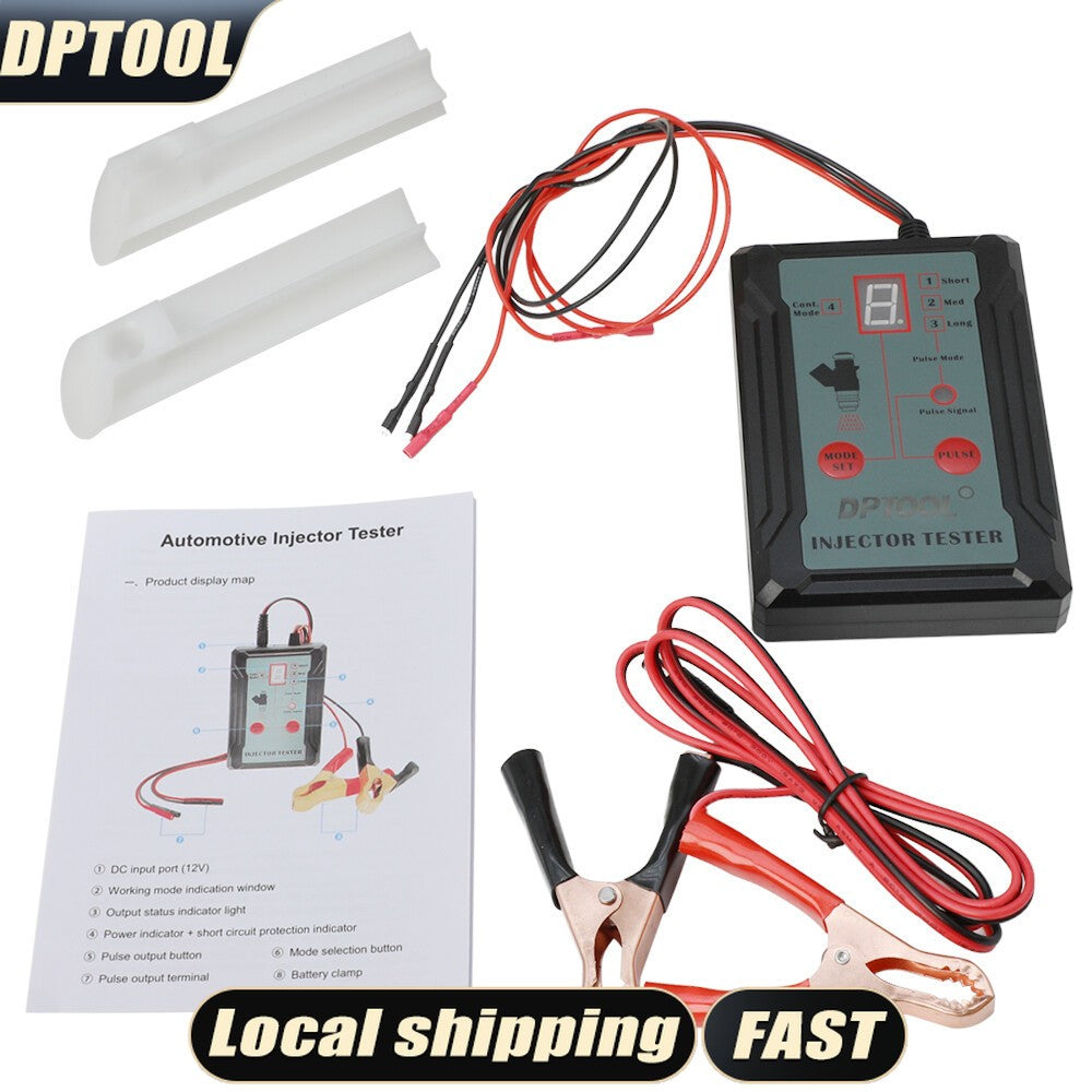 Fuel Injector Tester Cleaner 8 Pulse Modes 12V | Built Supply Co