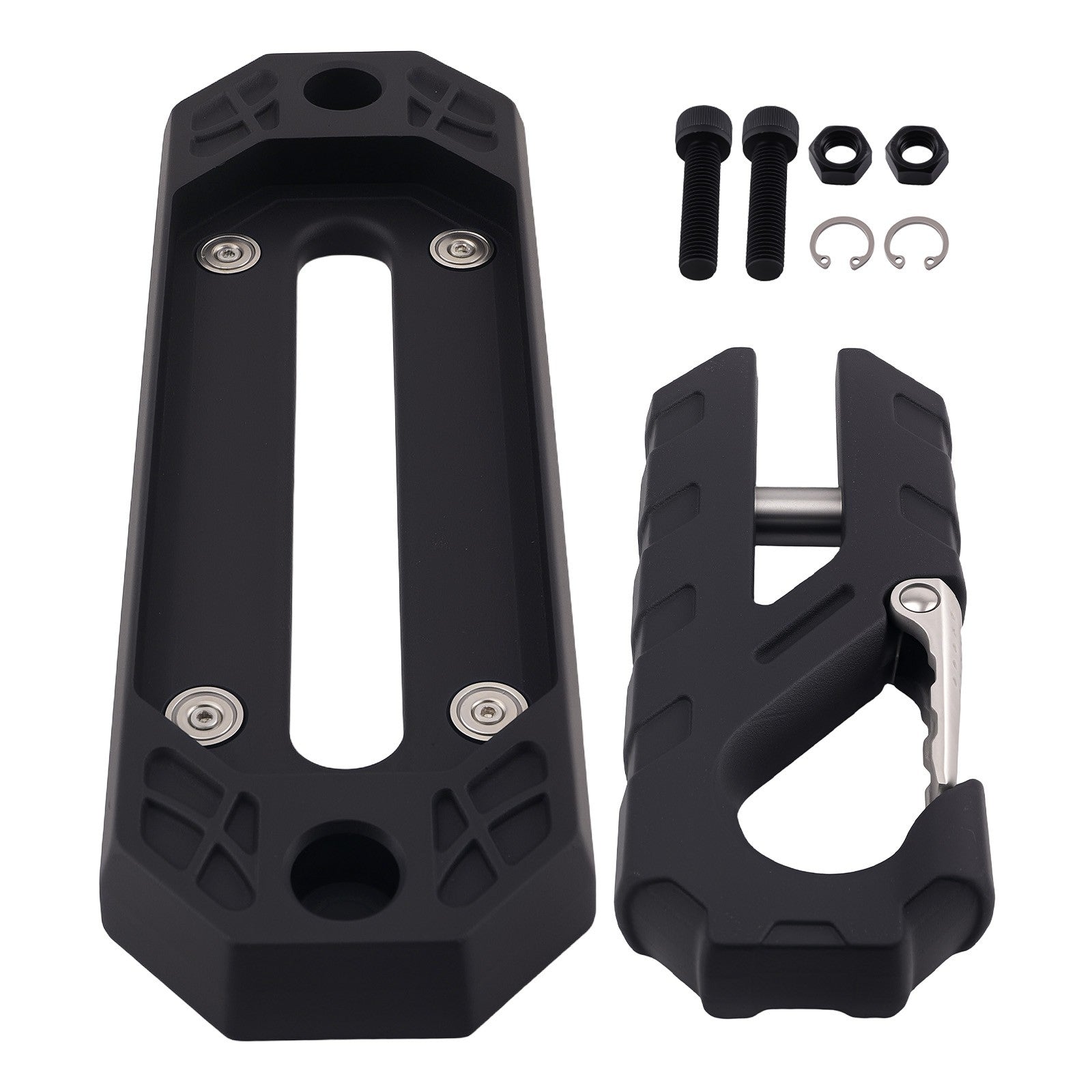 6061 Alloy Winch Fairlead Mount Kit for Off Road SUV Truck 18000lbs