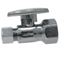 XFITTING 3/8" OD Compression Straight Valve - 100 Pack
