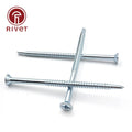 Flat Head Tapping Screws Tail Cross Recessed Countersunk Head