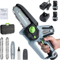 Workpro Mini Chain Saw 6.3" Cordless Electric Compact Wood Chainsaw