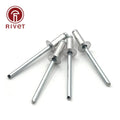 Blind Rivet Aluminum Steel Countersunk Head Open Round Head Fastener Remaches