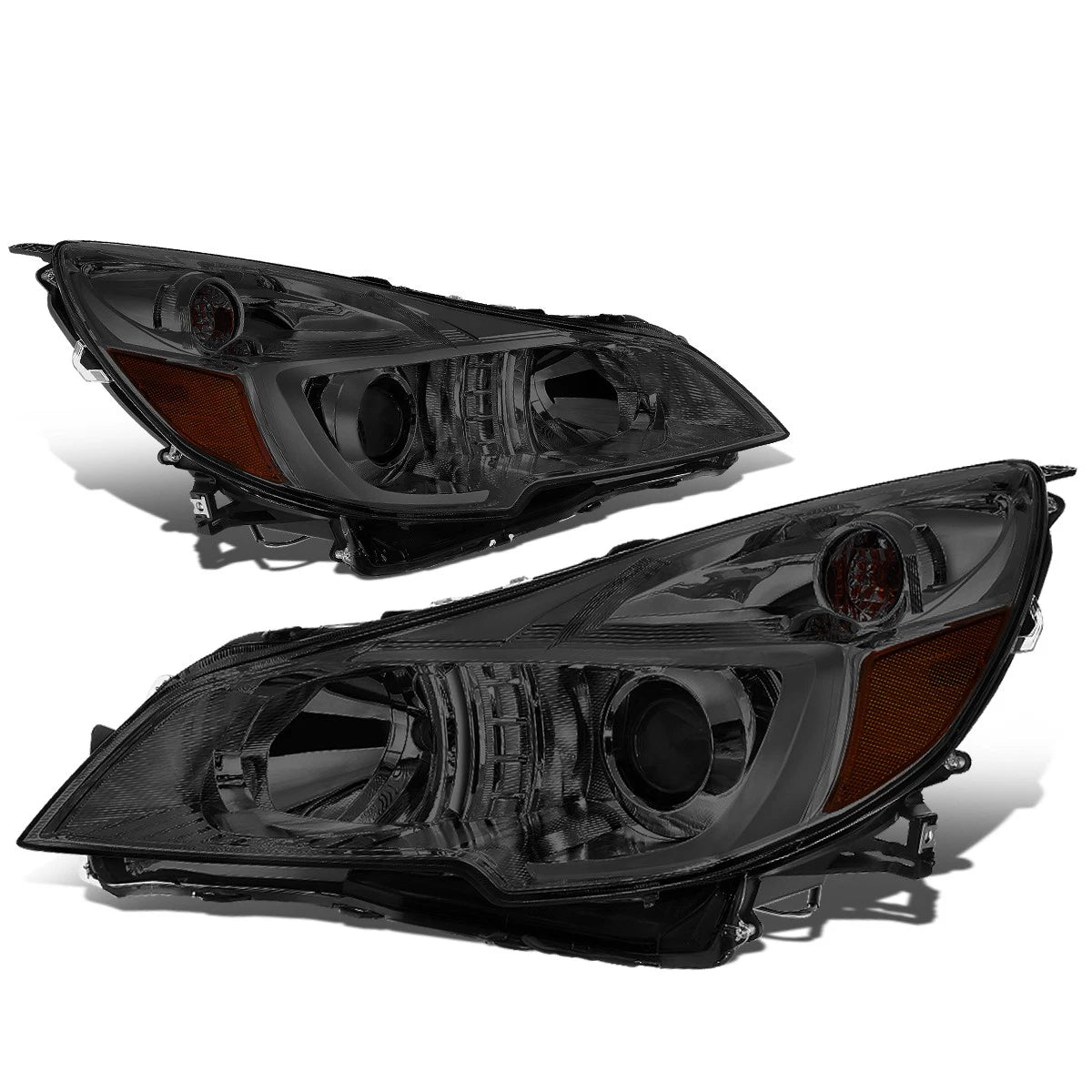Fit 2010-2014 Outback/legacy Smoked Housing Amber | Built Supply Co