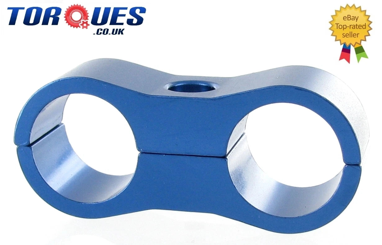 AN -6 (AN6 AN 06) 9/16" Blue Billet Fuel Hose Separator