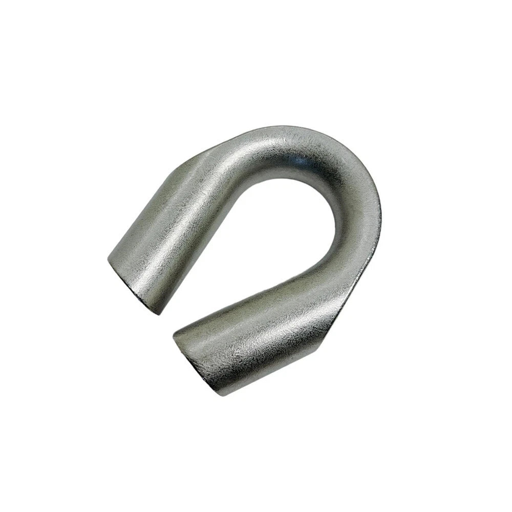 Stainless Steel Wire Rope Tube Thimble Heavy Duty Thimble For 1-1/4"