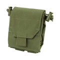 Modular Molle Hook Loop Magazine Micro Dump Bungee Retention Pouch Od