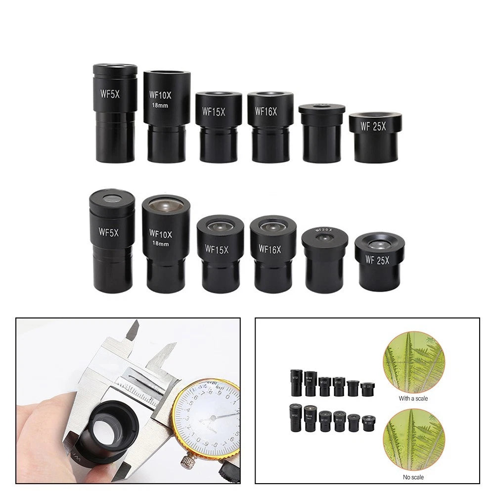 Wide Field Eyepiece For Biological Microscopes 23 2mm With High