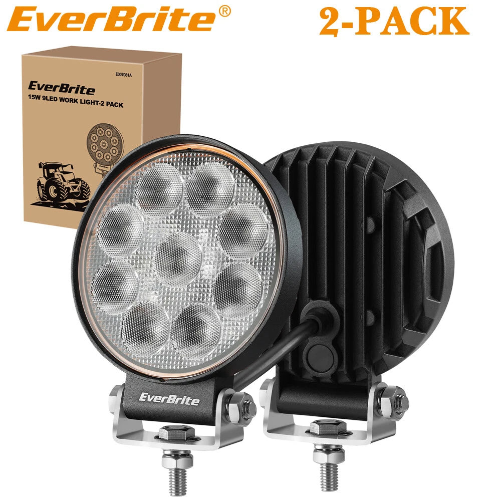 Everbrite 30W Led Pods 4-1/2" Flood Lights Off-road | Built Supply Co