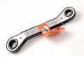 Reversible Double Offset Ratchet Ring Spanner Wrench