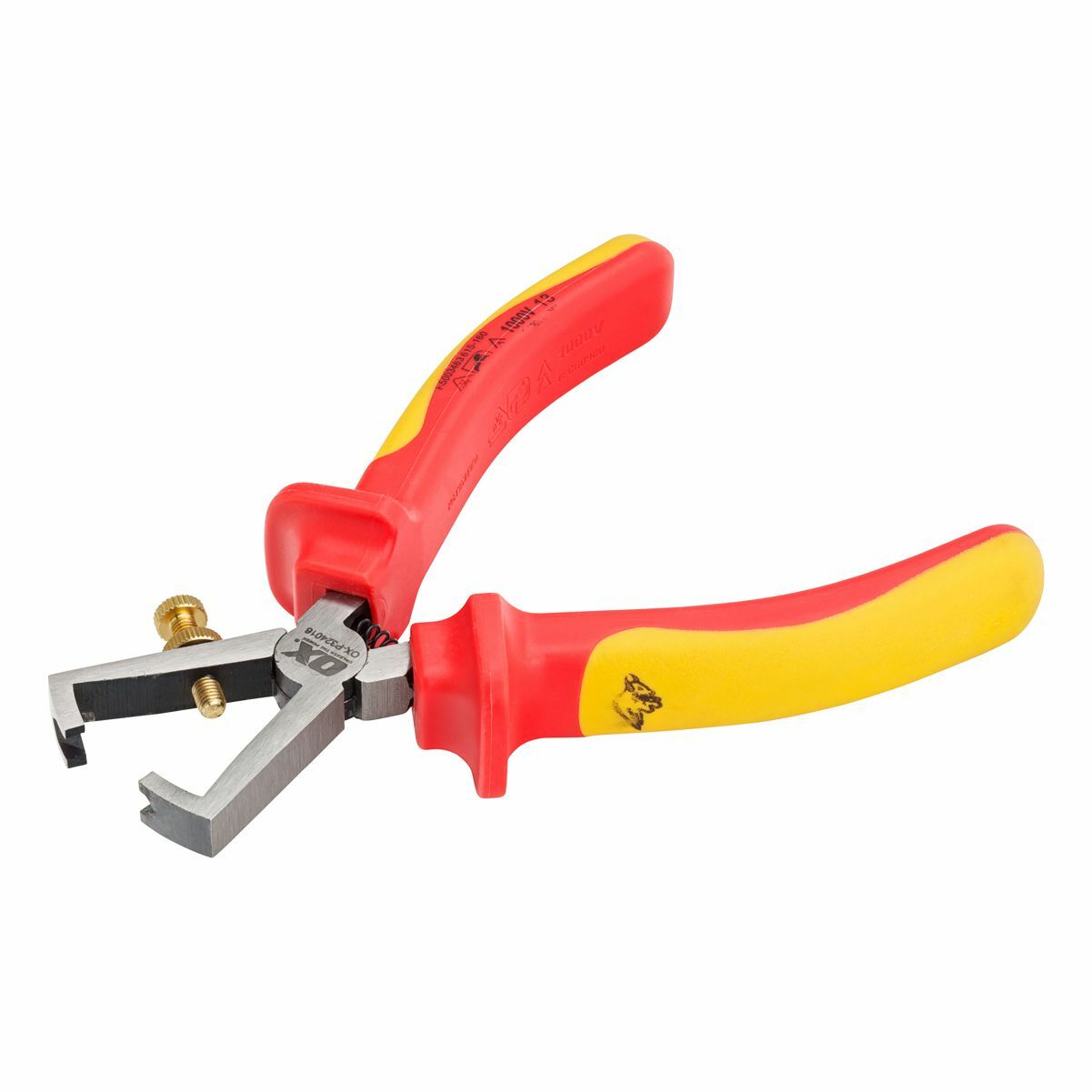 OX Tools Pro VDE Wire Stripper Pliers 160mm