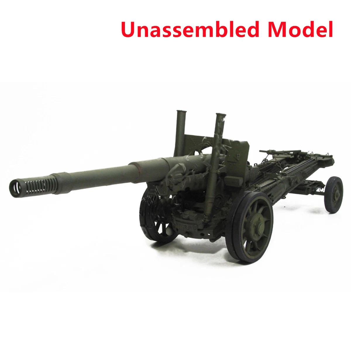 Ml-20 Howitzer 1:25 Unassembled Paper Model Handmade 3d Military