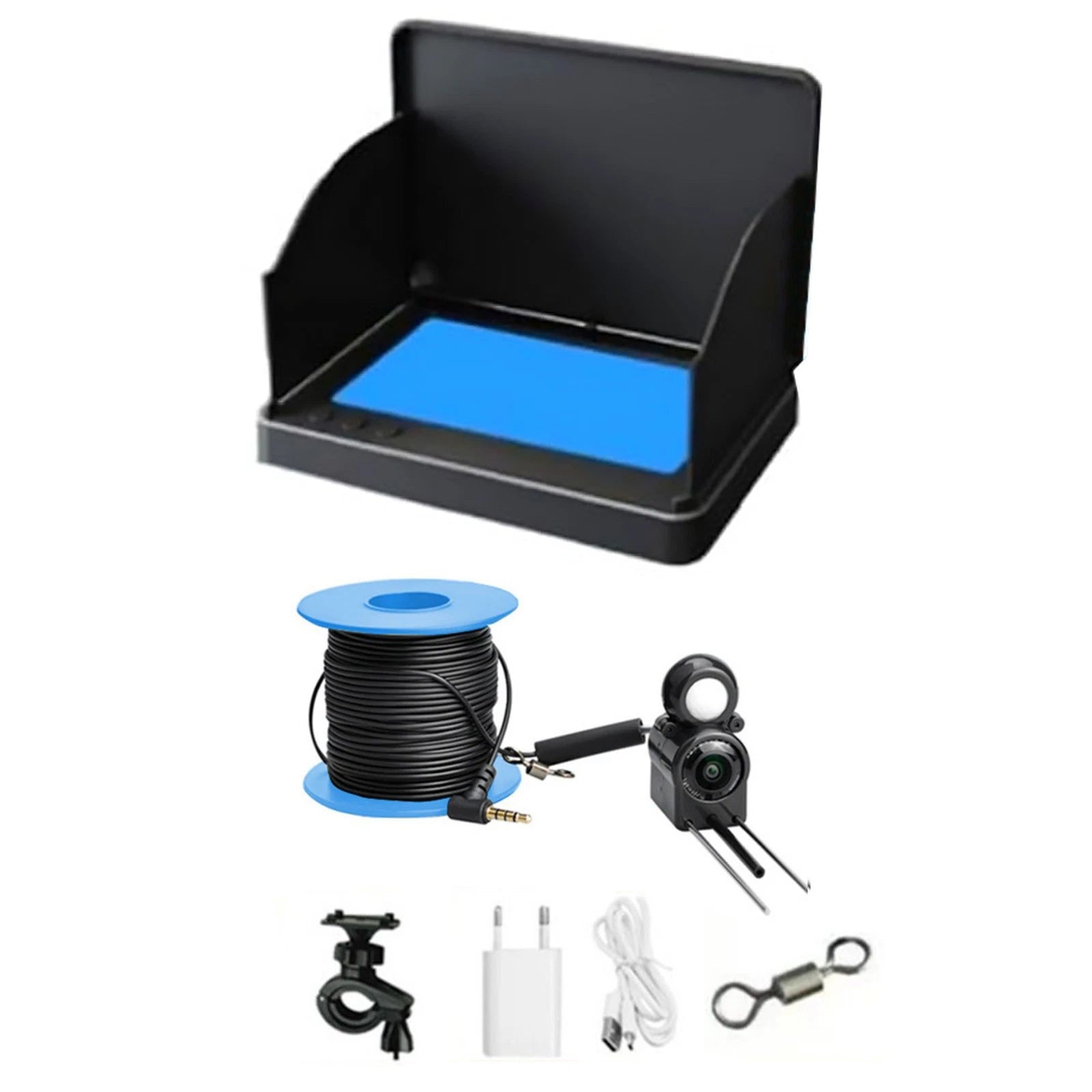 Underwater Fish Finder 4.3 Inch Hd Screen W/ Night Vision 30 Meter Hd
