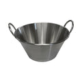 Cazo Stainless Steel 25"w Caso Para Carnitas Widespread Para Carnitas
