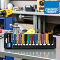 3/8" Sq Dr Deep Socket Set Metric Colour Coded Chrome Vanadium Draper
