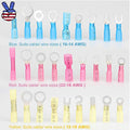 Usa Assortment Heat Shrink Wire Connectors Electrical Ring Spade