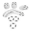 Hangers Retail Clothing Rack 3-1/2" Round Plastic Size 28 Dividers
