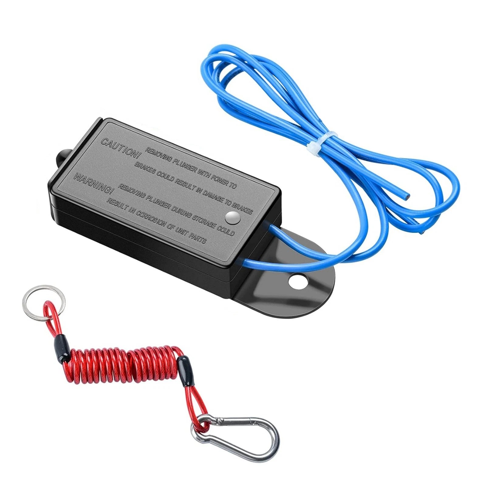 Trailer Breakaway Switch Kit With 4 Foot Coil Cable Safety Brake For
