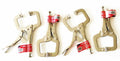 ATE PRO 6" Locking Vise C Clamp Pliers - Flex Pads by ATE PRO