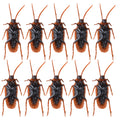 10pack Prank Funny Magic Trick Joke Special Lifelike Fake Cockroach