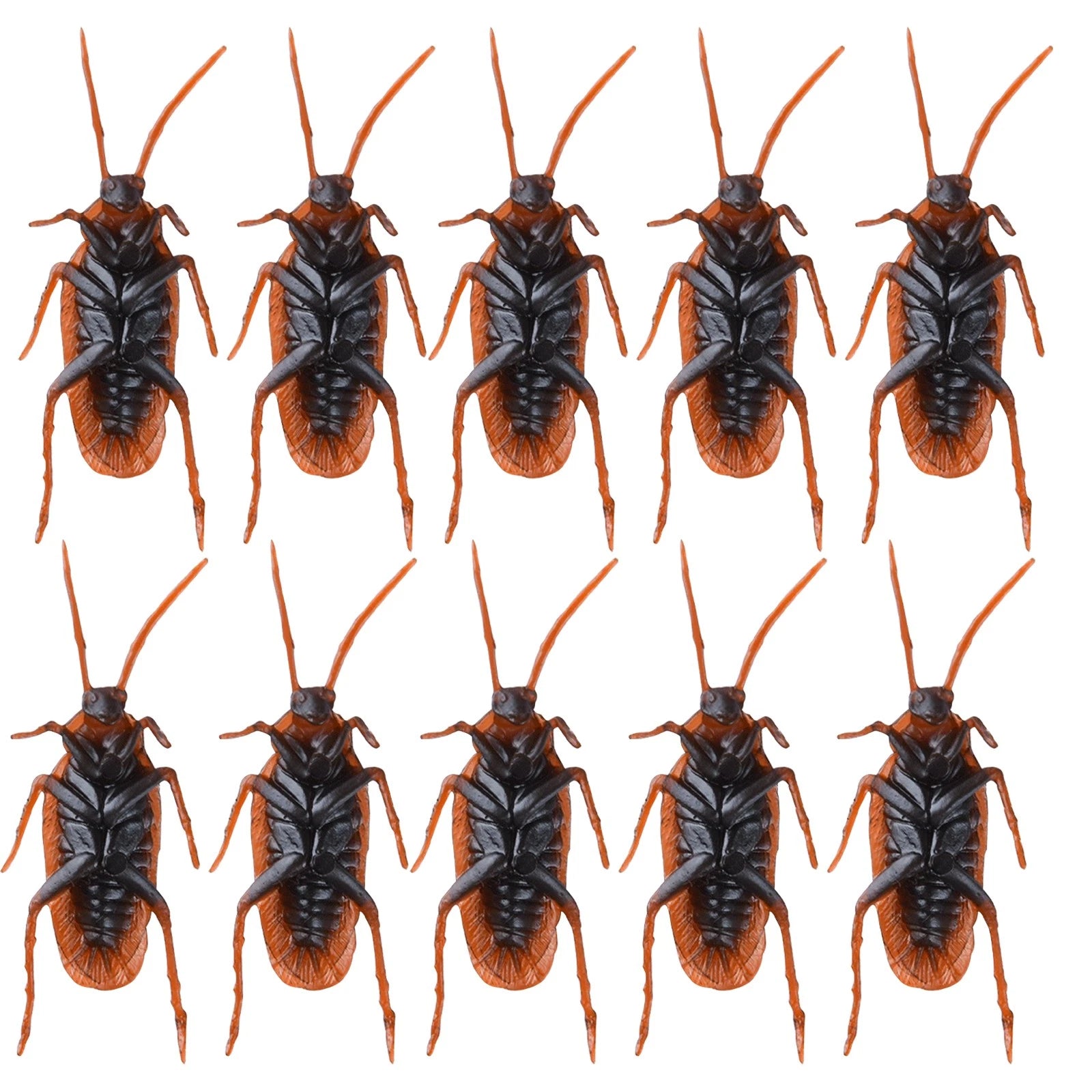 10pack Prank Funny Magic Trick Joke Special Lifelike Fake Cockroach