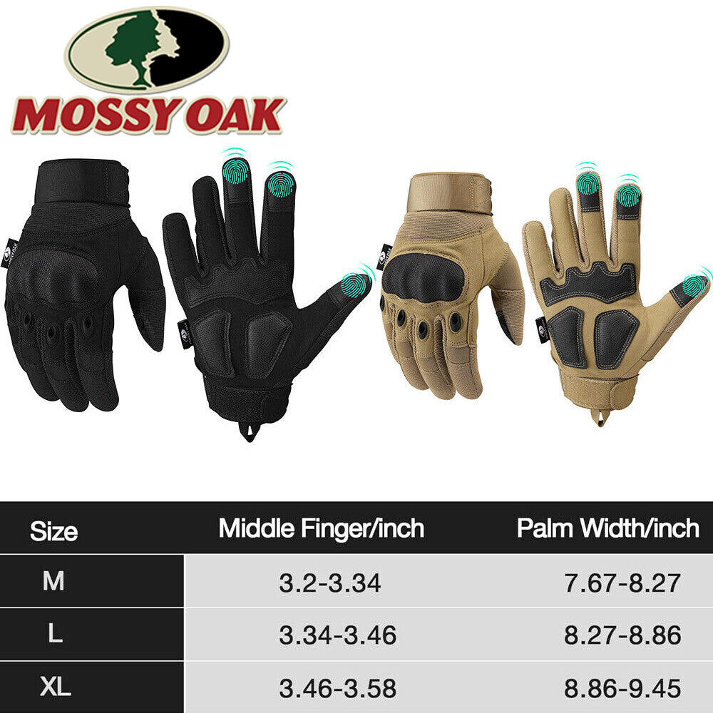Mossy Oak Multi-size Tactical Gloves by Mossy Oak