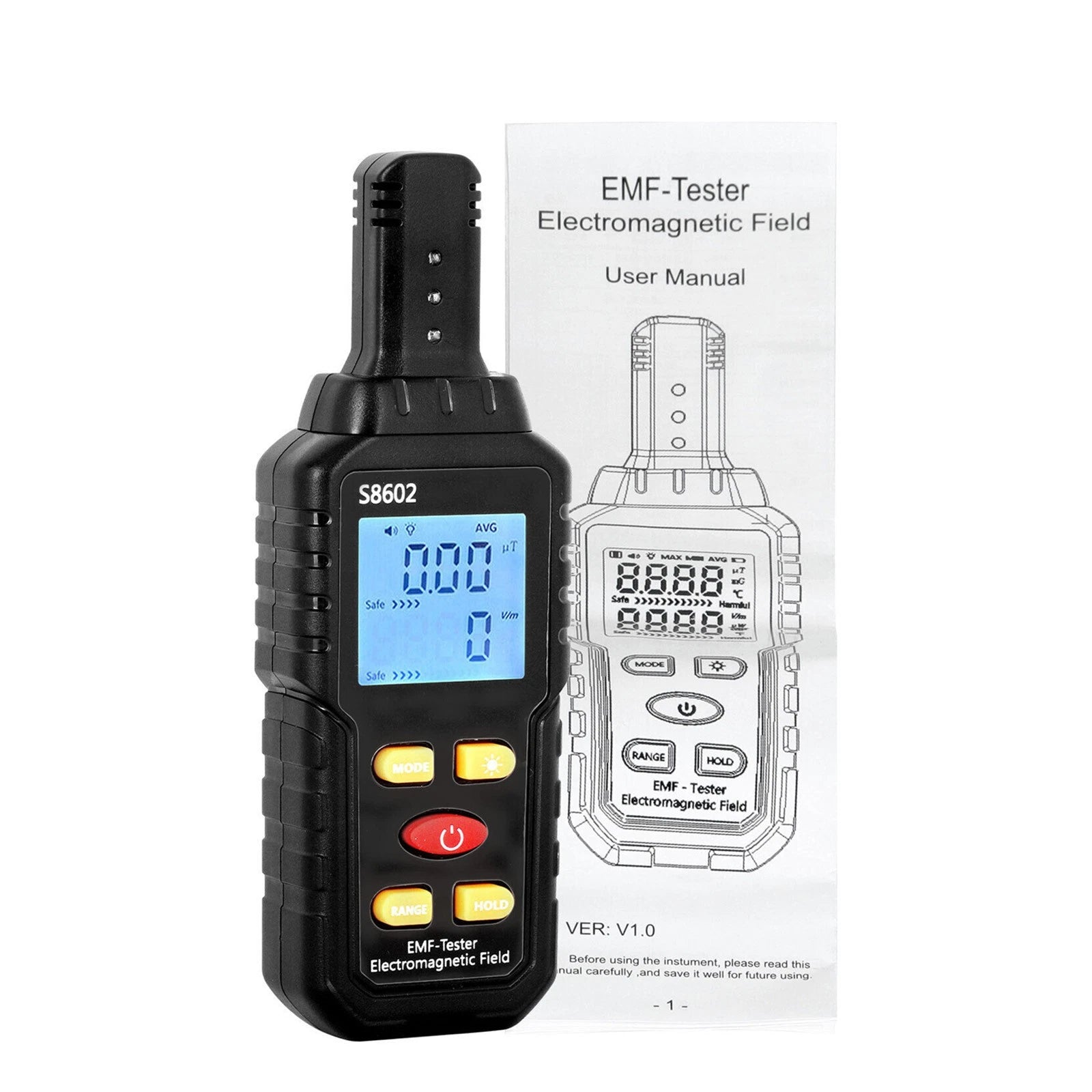 1*mutilfunctio<wbr/>n Radiation Detector Dosimeter Emf Meter