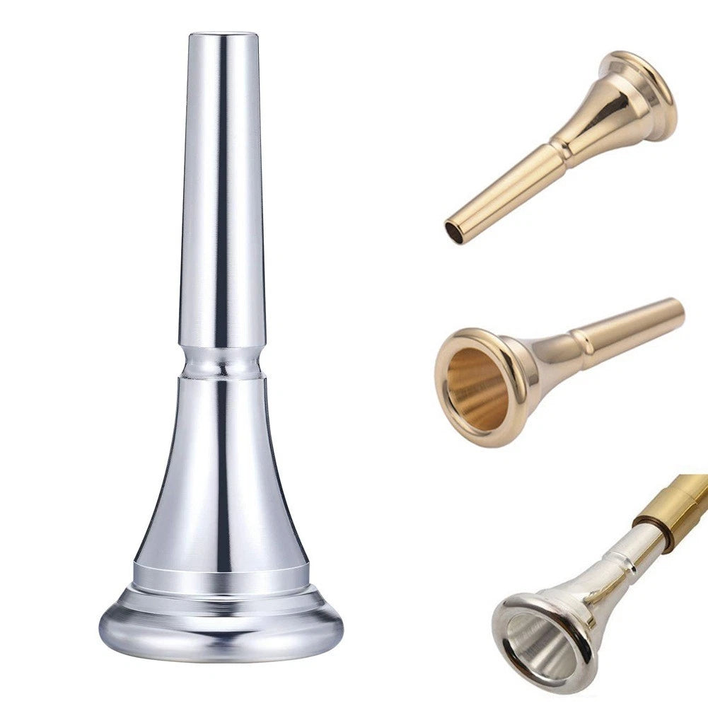 Universal Gold/silver Copperalloy French Horn Mouthpiece Instrument