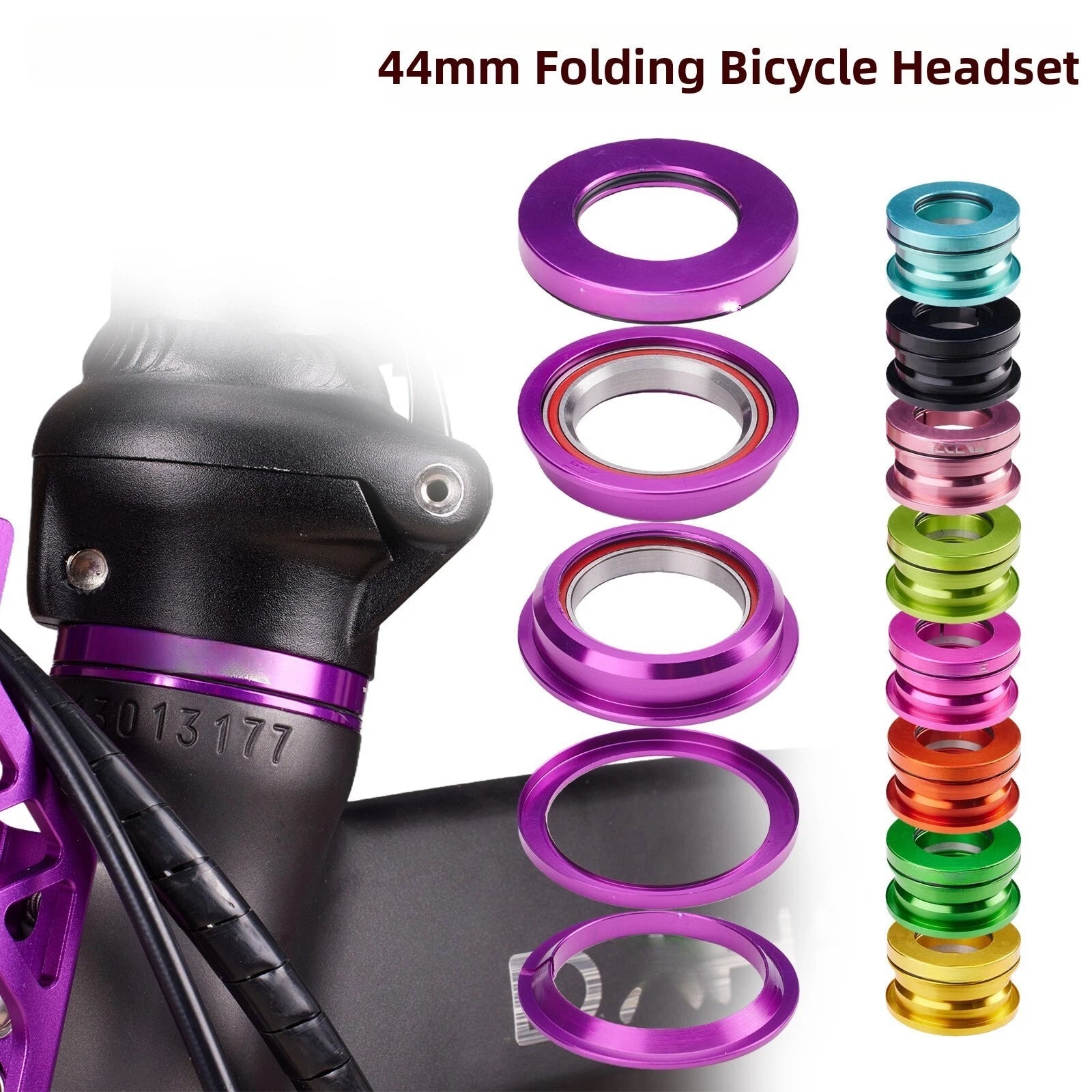 Folding Bike 44mm Internal Headset Designed For Dahon P8 Sp18
