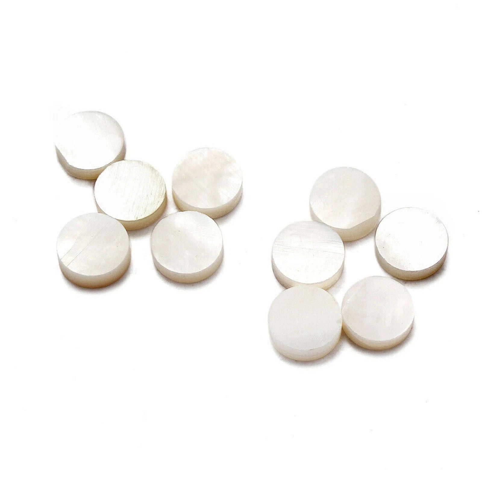 6mm Electric Guitar Bass Fingerboard White Dots Position Markers Deco