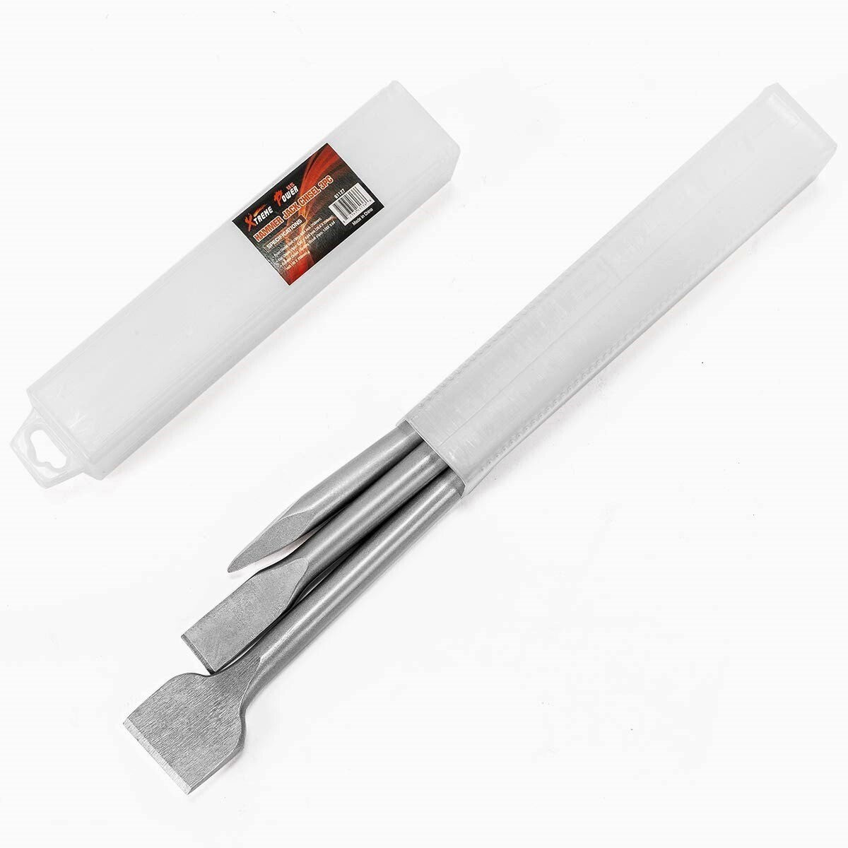 3pc Xtremepower SDS Plus Chisel Set