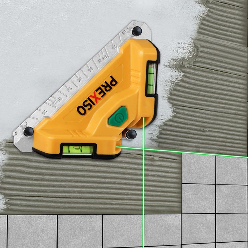 PREXISO 65Ft Magnetic Green Beam Laser Level by PREXISO