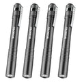 Workpro 4 Packs Led Penlight Pocket Pen Flashlight with Clip Batteries