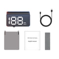 Head Up Display Hud For Cars With Large Font Speed Projection Onto
