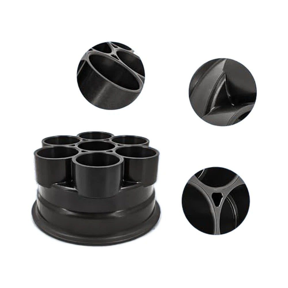 Black 2 In 6 For Port Valve Base Kit For Paramount Pool Water